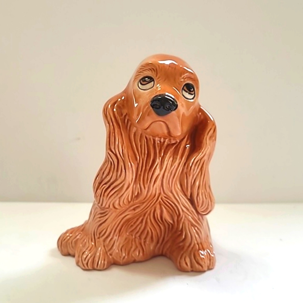 Vintage Cocker Spaniel Figurine
